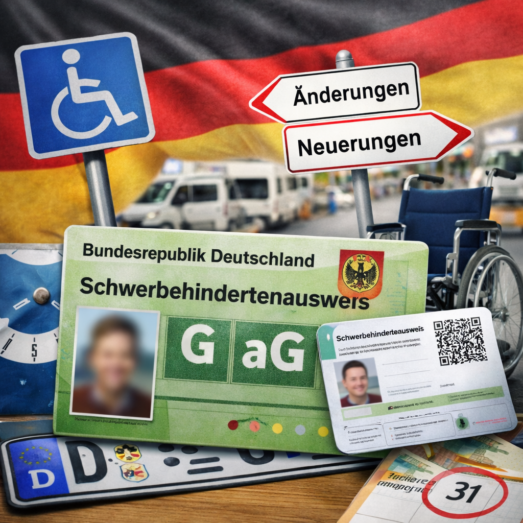 Änderungen Schwerbehindertenausweis