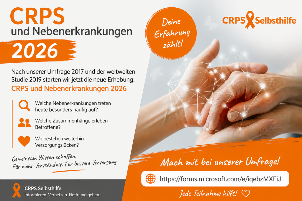 Umfrage CRPS und Nebenerkrankungen 2026