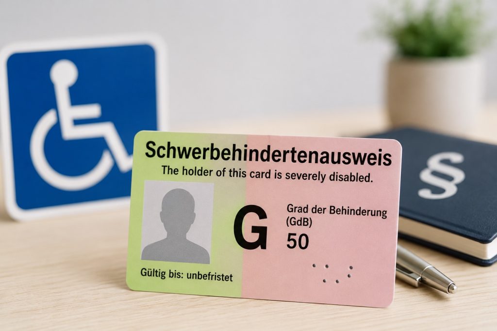 Schwerbehindertenausweis GDB 50